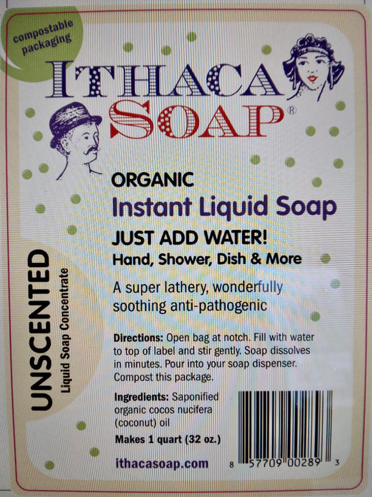 Instant Liquid Soap Refill Unscented