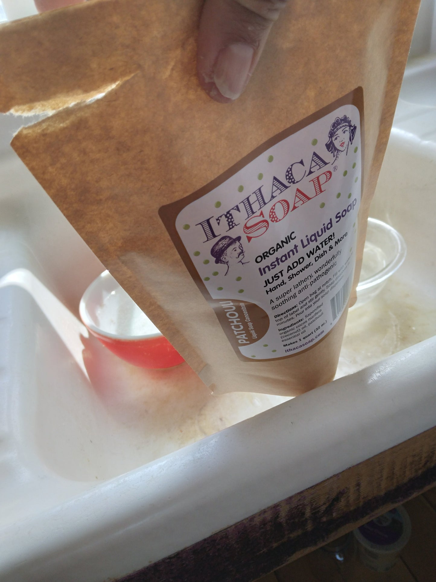 Instant Liquid Soap Refill Lemongrass