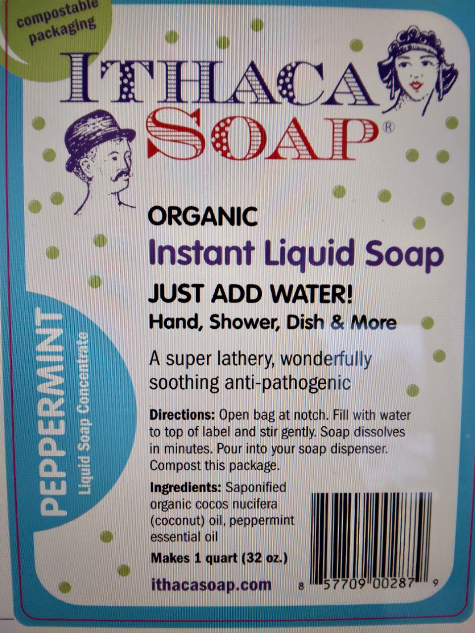 Instant Liquid Soap Refill Lemongrass