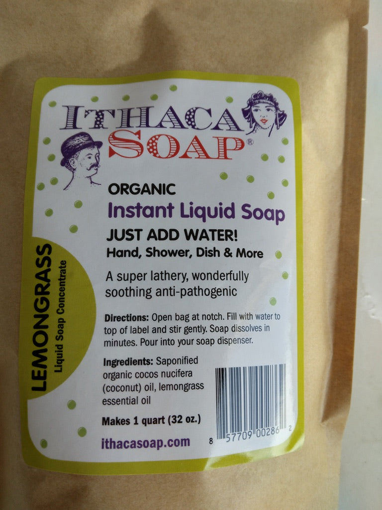 Instant Liquid Soap Refill Lemongrass