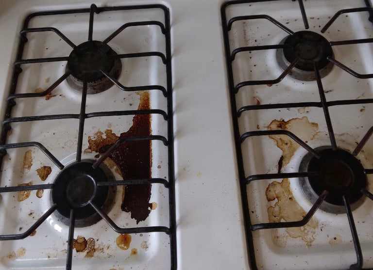 How to clean a stovetop