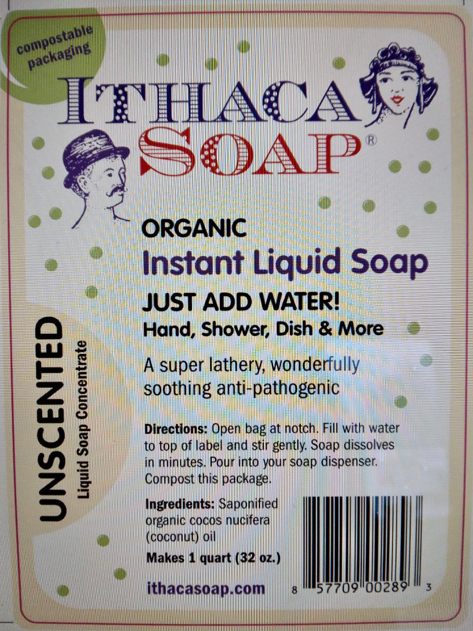 Instant Liquid Soap Refill Lemongrass