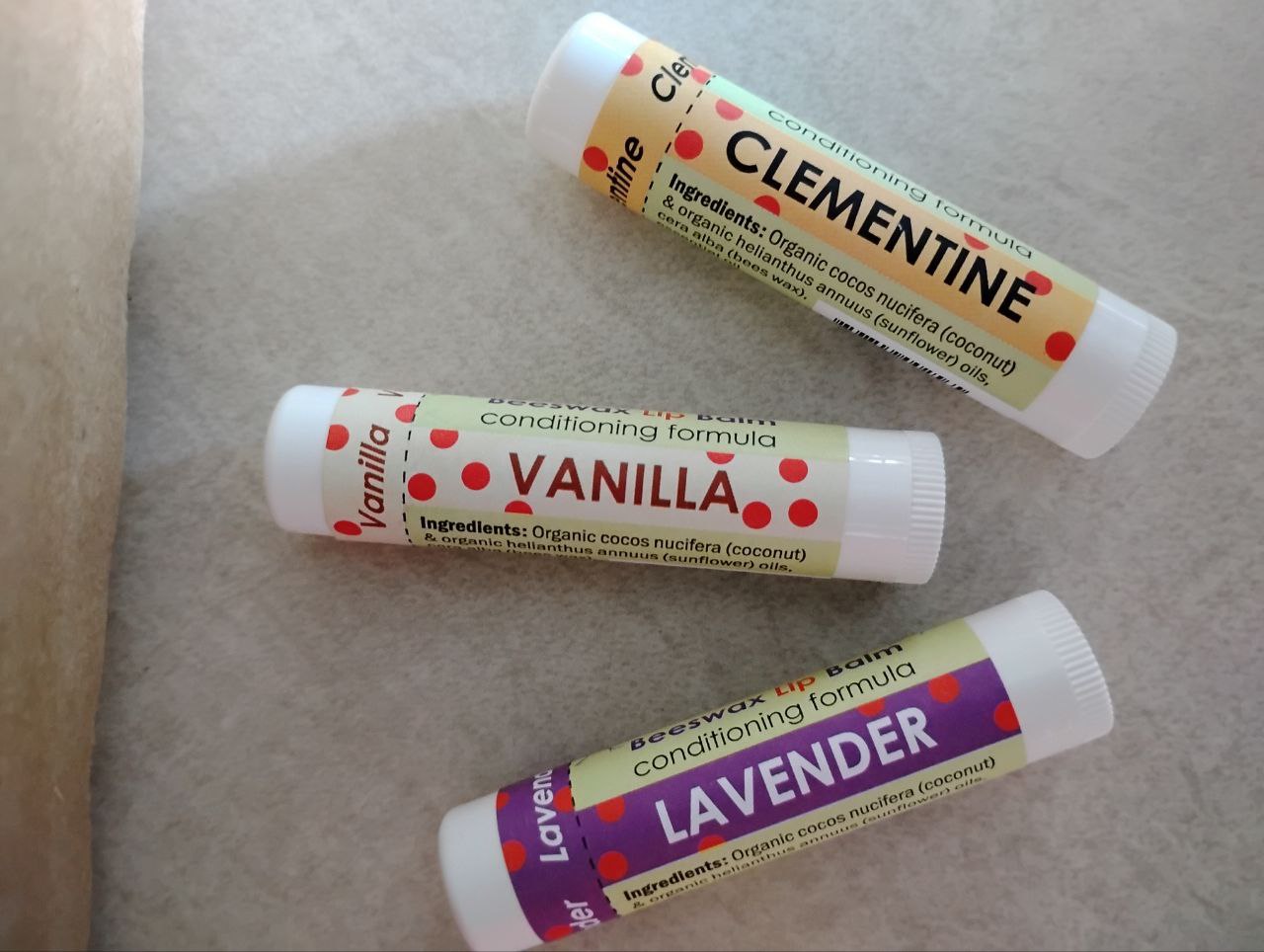 LiXTiK Beeswax Lip Balm 3 Set