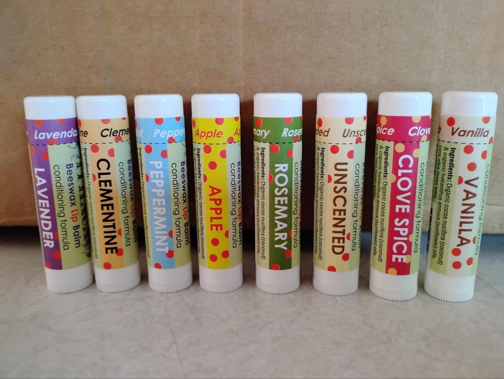 LiXTiK Beeswax Lip Balm box of 18