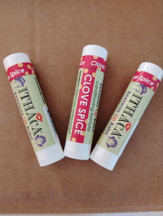 LiXTiK Beeswax Lip Balm Clove Spice